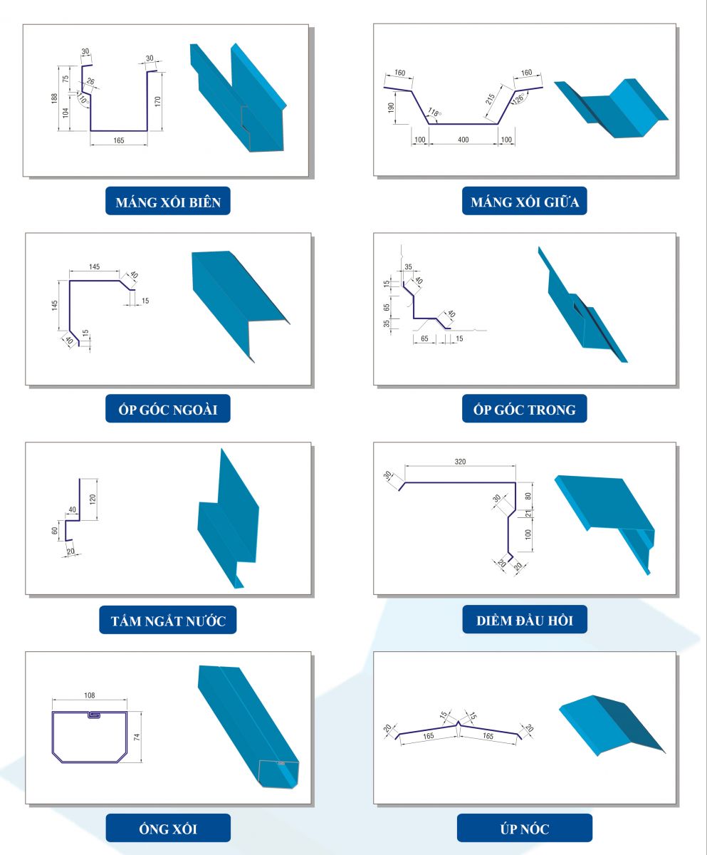 Linh Kiện Mái Tôn
