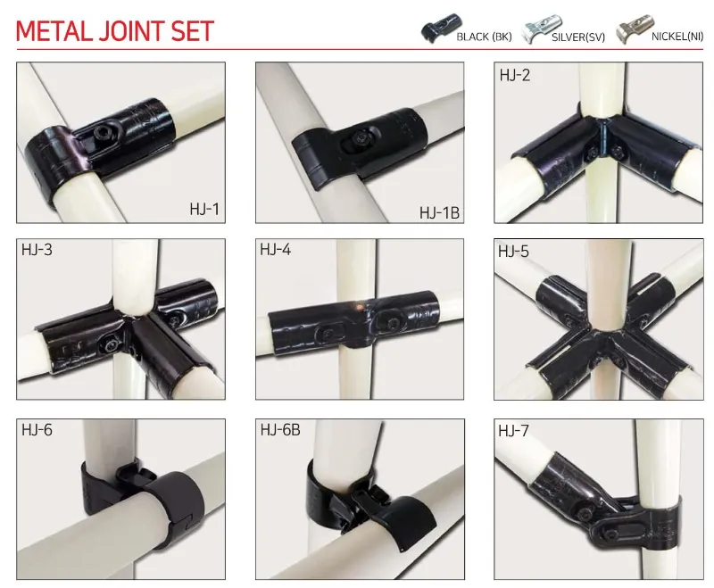 Bộ khớp nối ống thép bọc nhựa