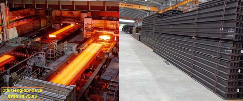 quy trình sản xuất thép hình