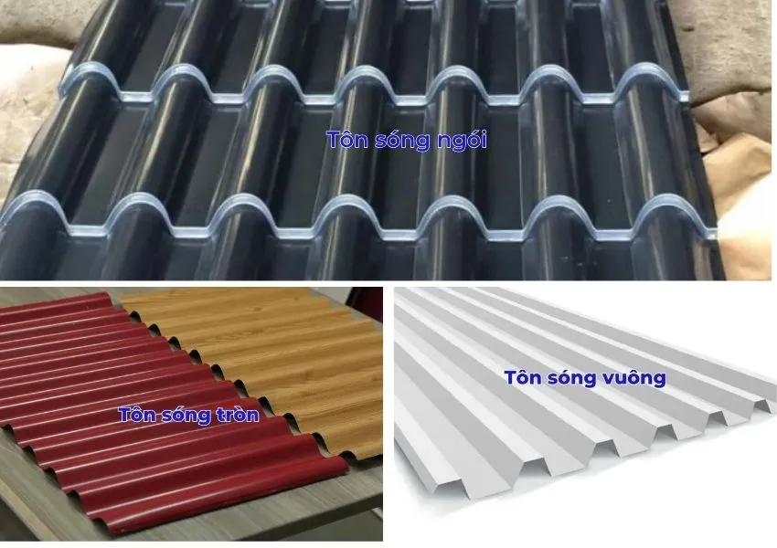 Các loại tôn sóng 