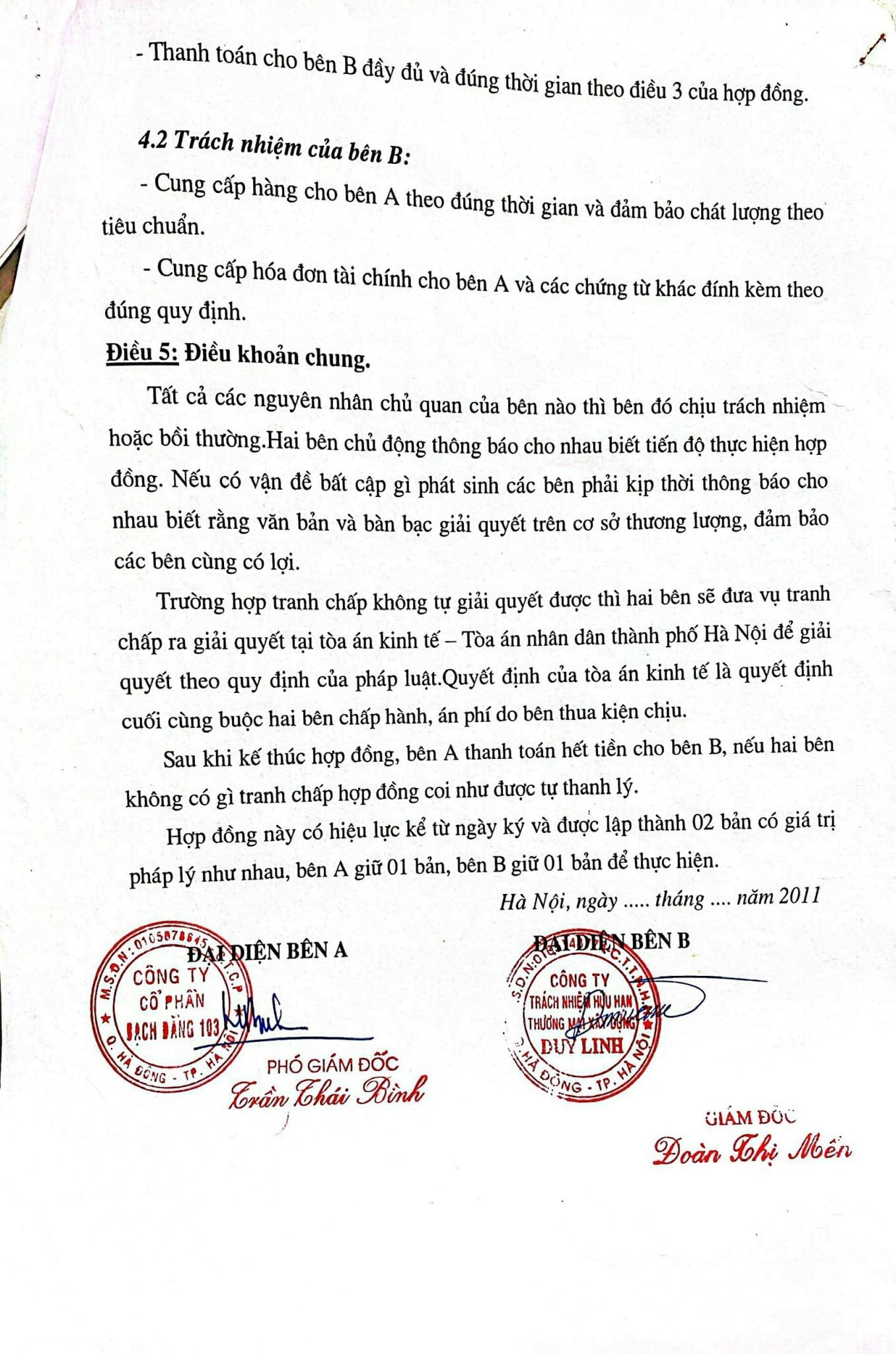DỰ ÁN THAM GIA
