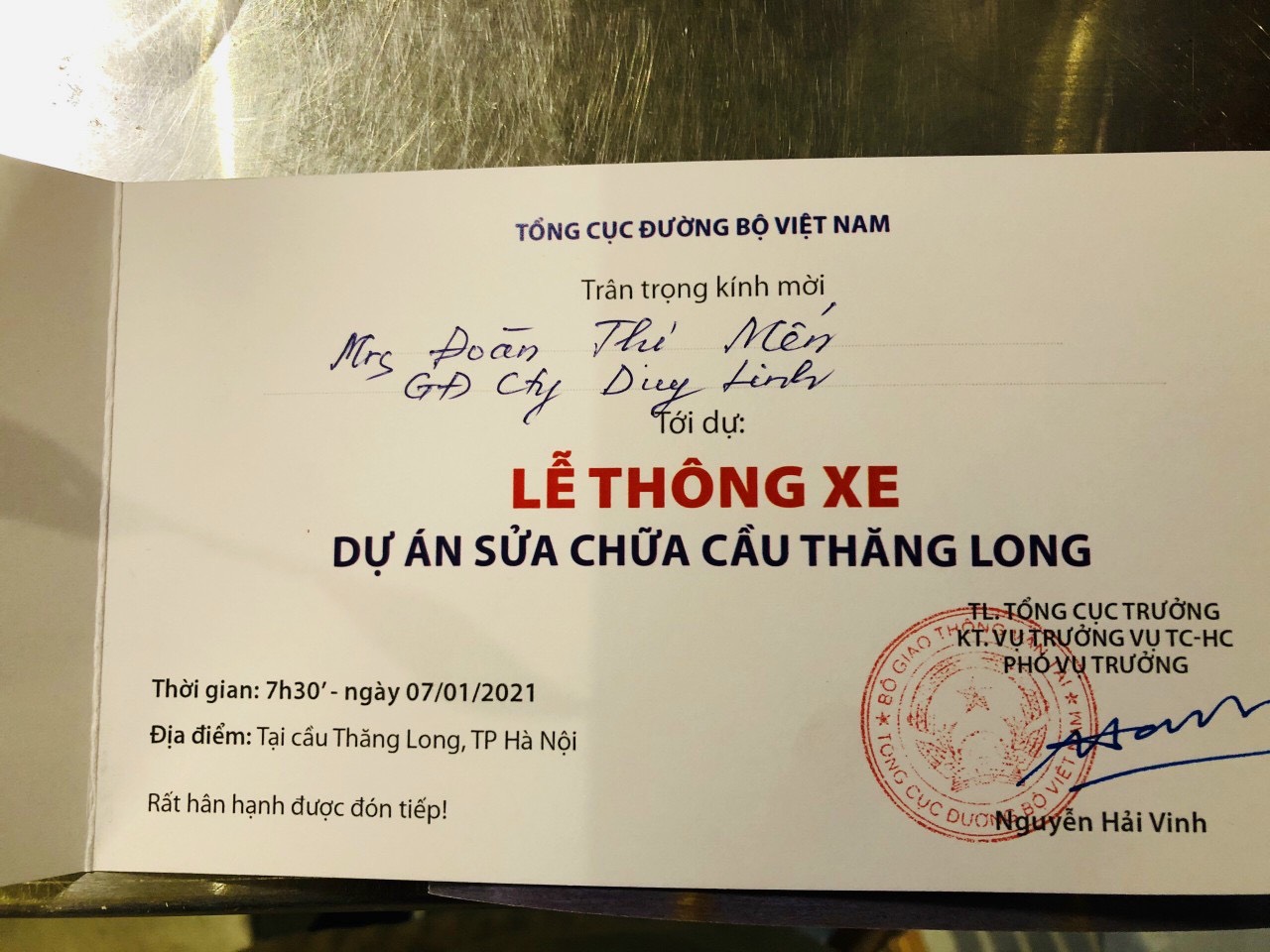 DỰ ÁN THAM GIA
